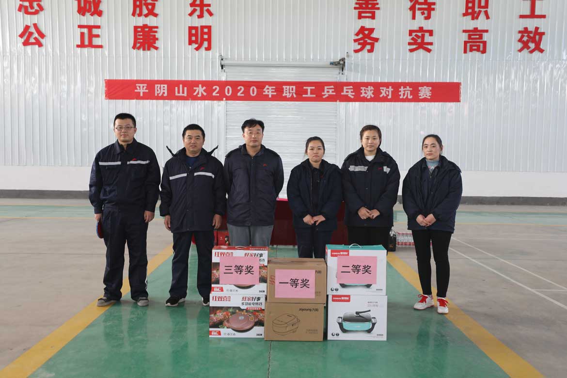 平阴公司乒乓球