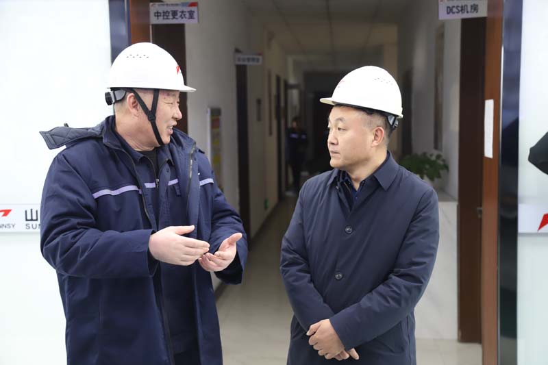 朝阳县委副书记、县长石万田一行莅临朝阳公司开展帮扶调研工作